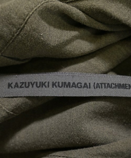 KAZUYUKI KUMAGAI ATTACHMENT（カズユキクマガイアタッチメント）カジュアルシャツ カーキ サイズ:2(M位) メンズ/2200687046058