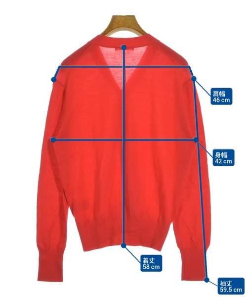 Whim Gazette（ウィムガゼット）カーディガン 赤 サイズ:F レディース/2200632737062