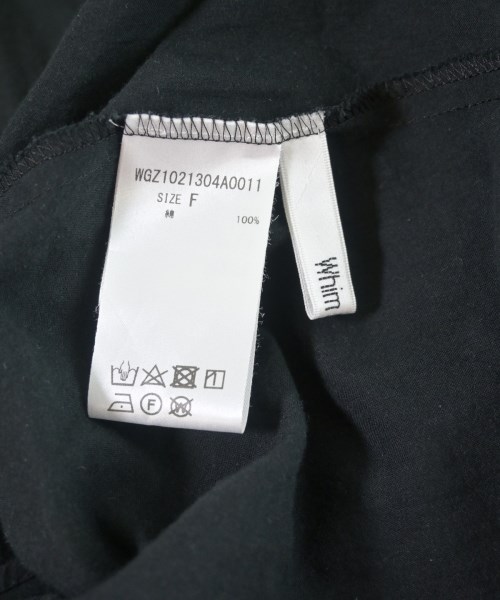 Whim Gazette（ウィムガゼット）ブラウス 黒 サイズ:F レディース/2200614546101