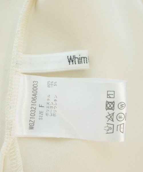 Whim Gazette（ウィムガゼット）スウェット 白 サイズ:F レディース/2200633770129