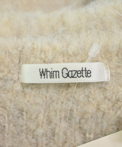 Whim Gazette（ウィムガゼット）ニット・セーター ベージュ サイズ:F レディース/2200634099021