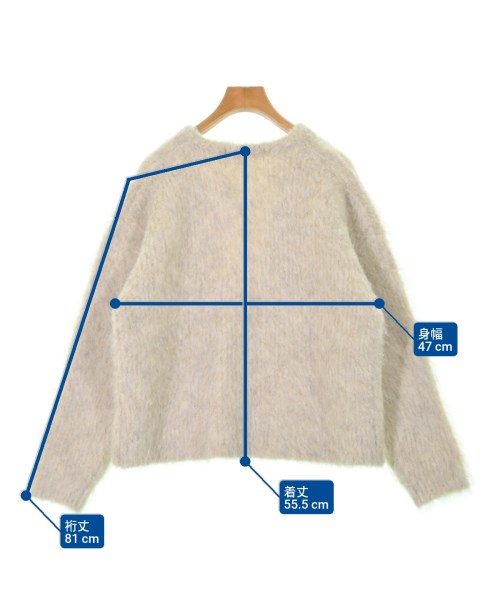 Whim Gazette（ウィムガゼット）ニット・セーター ベージュ サイズ:F レディース/2200634099021