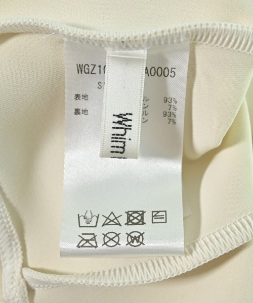 Whim Gazette（ウィムガゼット）キャミソール 白 サイズ:F レディース/2200624225096