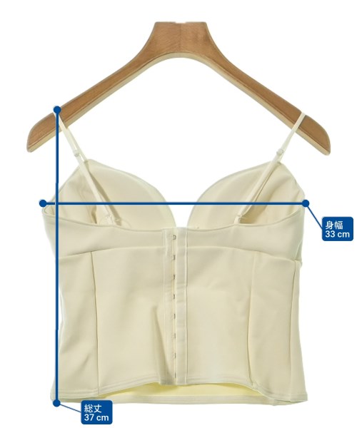 Whim Gazette（ウィムガゼット）キャミソール 白 サイズ:F レディース/2200624225096