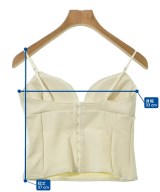 Whim Gazette（ウィムガゼット）キャミソール 白 サイズ:F レディース/2200624225096