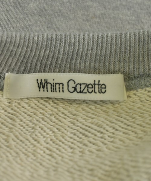 Whim Gazette（ウィムガゼット）スウェット グレー サイズ:F レディース/2200633570033