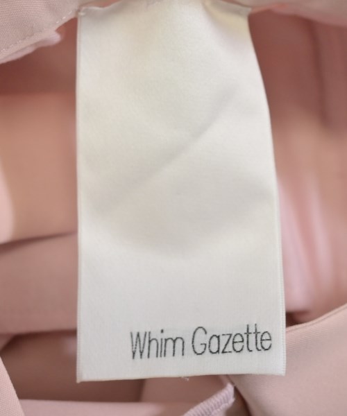 Whim Gazette（ウィムガゼット）スラックス ピンク サイズ:F レディース/2200624628026