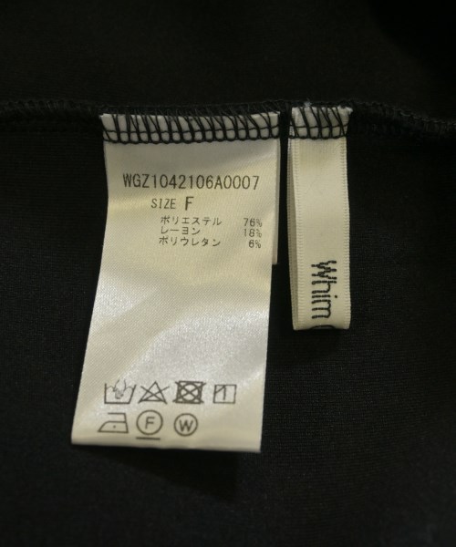 Whim Gazette（ウィムガゼット）スウェット 黒 サイズ:F レディース/2200625142033
