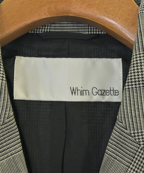 Whim Gazette（ウィムガゼット）テーラードジャケット グレー サイズ:F レディース/2200638225020