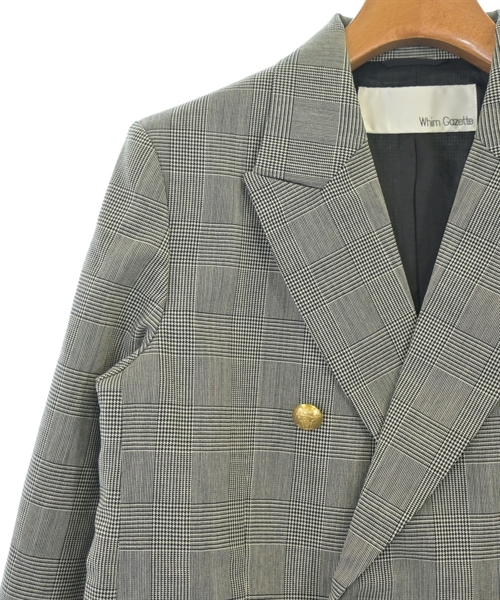 Whim Gazette（ウィムガゼット）テーラードジャケット グレー サイズ:F レディース/2200638225020