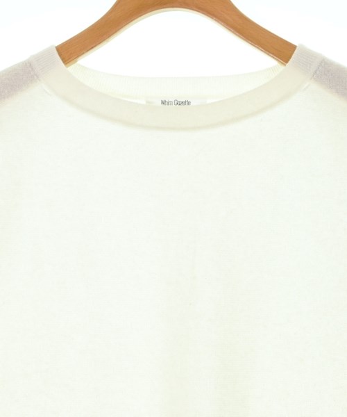 Whim Gazette（ウィムガゼット）ニット・セーター 白 サイズ:F レディース/2200638225037