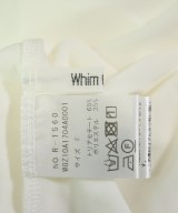 Whim Gazette（ウィムガゼット）Tシャツ・カットソー 白 サイズ:F レディース/2200638225051