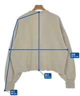 Whim Gazette（ウィムガゼット）スウェット ベージュ サイズ:F レディース/2200618973125