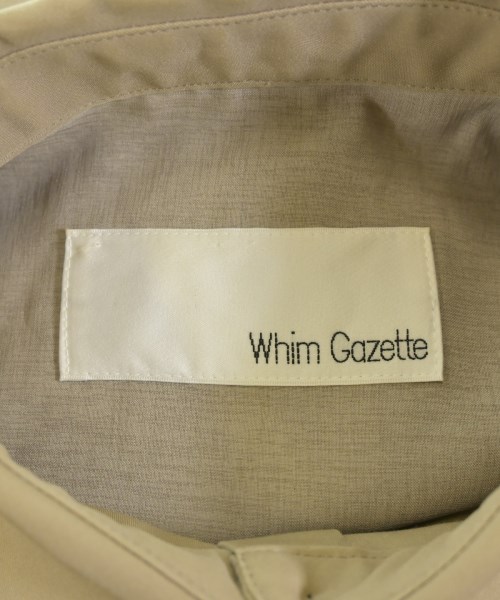 Whim Gazette（ウィムガゼット）シャツワンピース ベージュ サイズ:F レディース/2200626100018