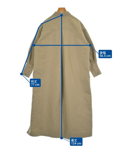 Whim Gazette（ウィムガゼット）シャツワンピース ベージュ サイズ:F レディース/2200626100018