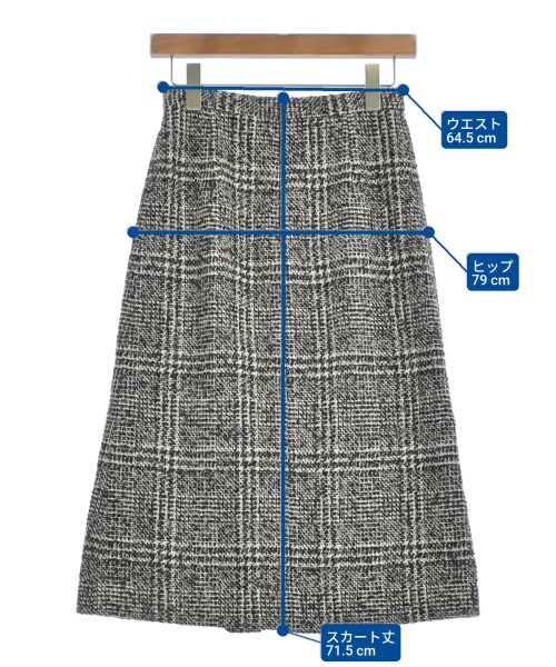 Whim Gazette（ウィムガゼット）ロング・マキシ丈スカート 黒 サイズ:36(S位) レディース/2200626857011