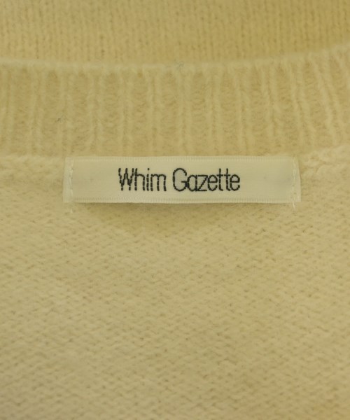 Whim Gazette（ウィムガゼット）ニット・セーター 白 サイズ:F レディース/2200626858018