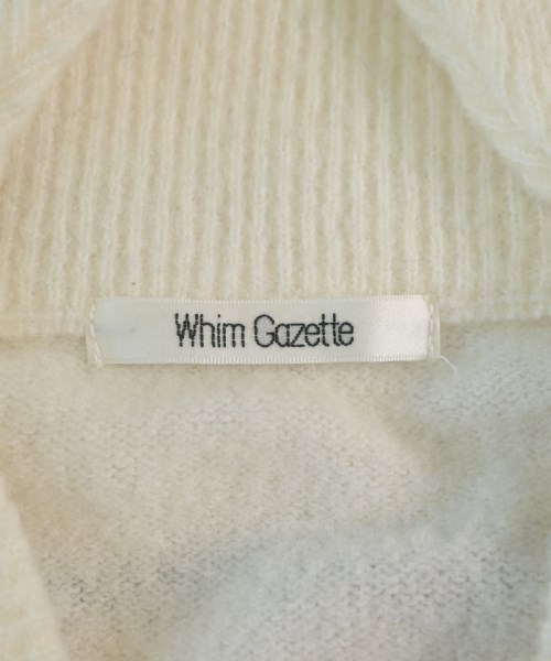 Whim Gazette（ウィムガゼット）ニット・セーター 白 サイズ:F レディース/2200639112077