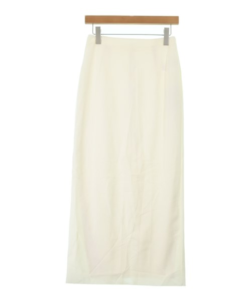 Whim Gazette(ウィムガゼット)ロング・マキシ丈スカート 白 サイズ:F/2200641297038