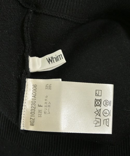 Whim Gazette（ウィムガゼット）ロング・マキシ丈スカート 黒 サイズ:F レディース/2200641297090