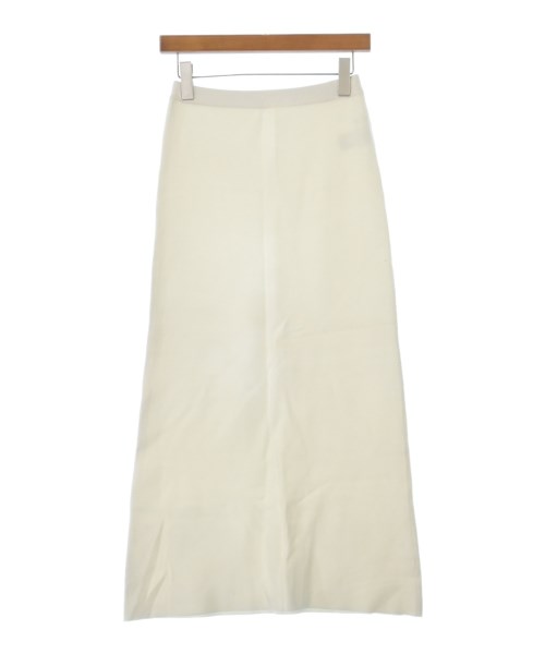 Whim Gazette(ウィムガゼット)ロング・マキシ丈スカート 白 サイズ:F/2200641297106