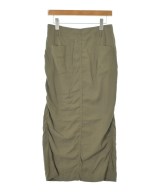 Whim Gazette（ウィムガゼット）ロング・マキシ丈スカート カーキ サイズ:38(M位) レディース/2200639474120