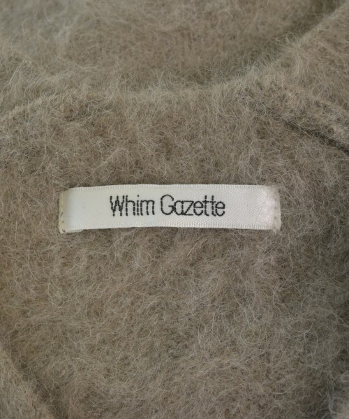 Whim Gazette（ウィムガゼット）ニット・セーター 茶 サイズ:F レディース/2200640036010