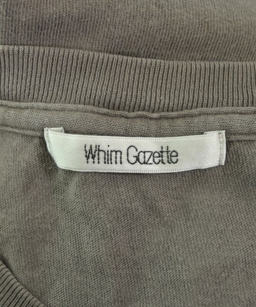 Whim Gazette（ウィムガゼット）Tシャツ・カットソー グレー サイズ:F レディース/2200643301030