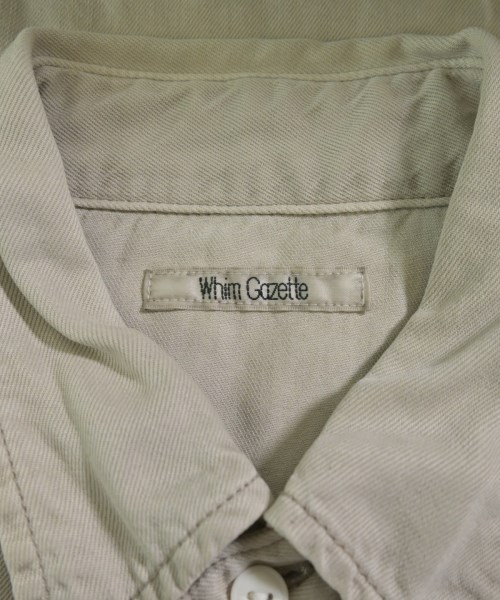 Whim Gazette（ウィムガゼット）カジュアルシャツ ベージュ サイズ:F レディース/2200638715149