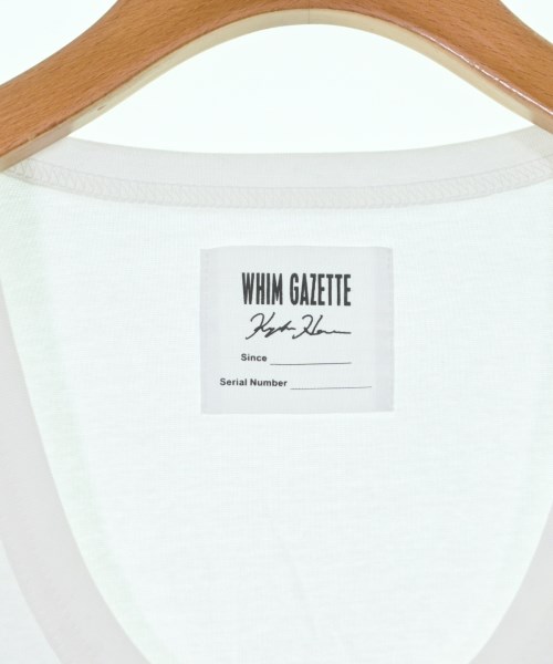 Whim Gazette（ウィムガゼット）タンクトップ 白 サイズ:F レディース/2200641212062