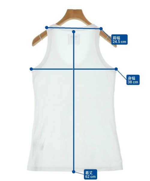 Whim Gazette（ウィムガゼット）タンクトップ 白 サイズ:F レディース/2200641212062