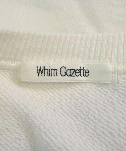 Whim Gazette（ウィムガゼット）スウェット 白 サイズ:F レディース/2200593468135