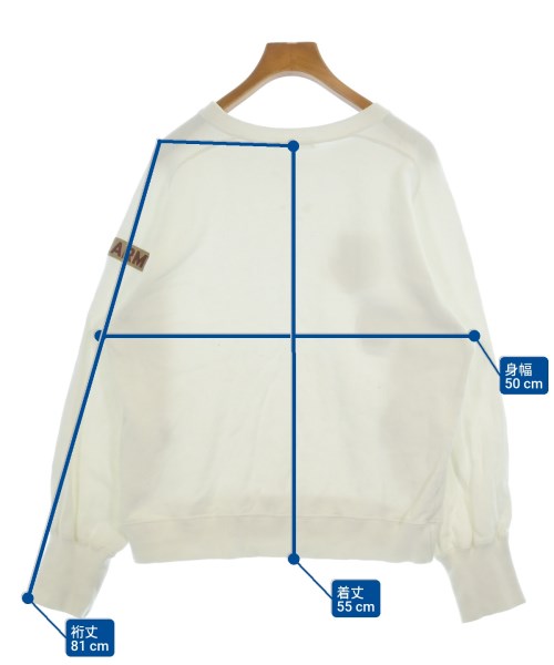 Whim Gazette（ウィムガゼット）スウェット 白 サイズ:F レディース/2200593468135