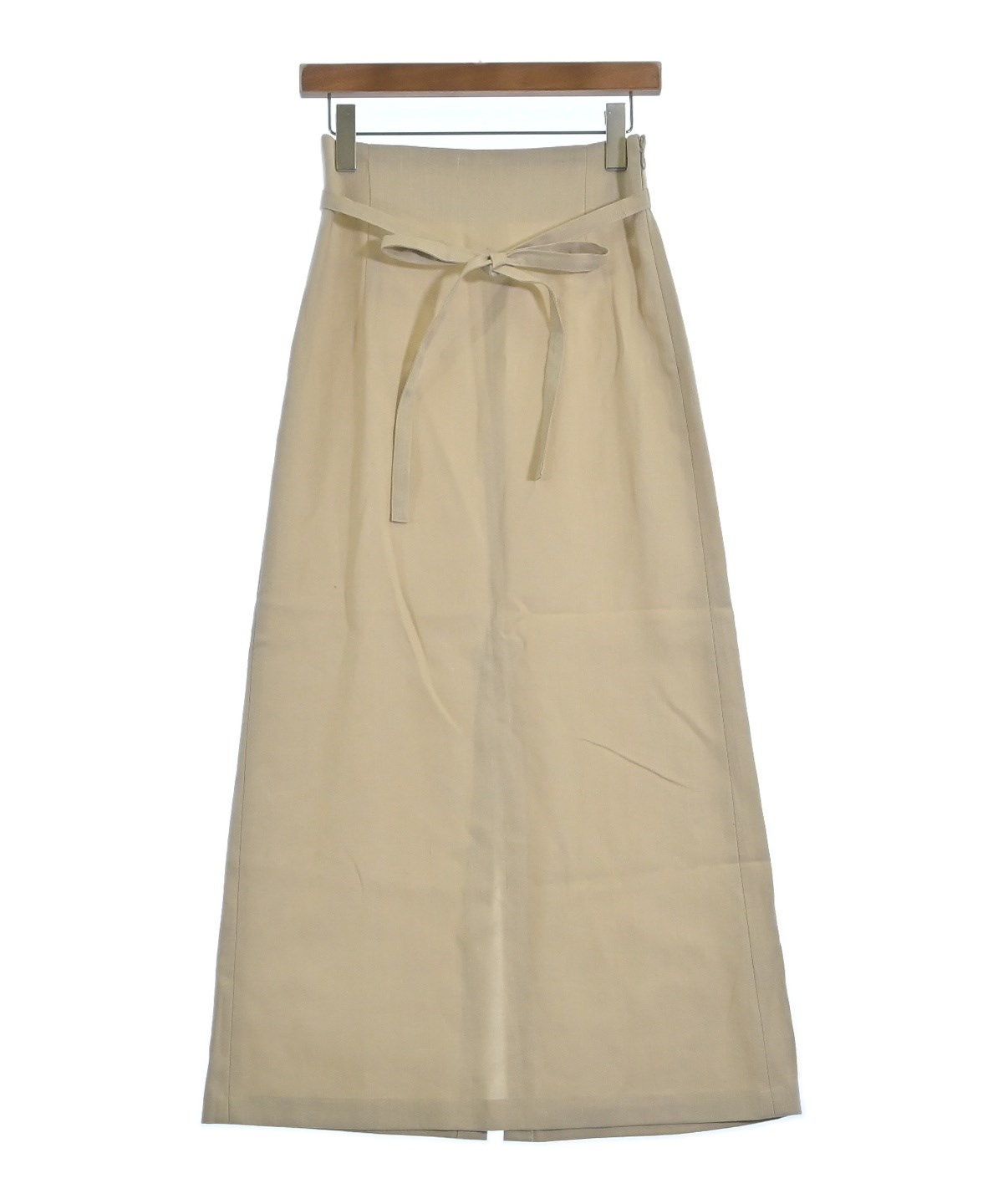 Whim Gazette（ウィムガゼット）ロング・マキシ丈スカート ベージュ