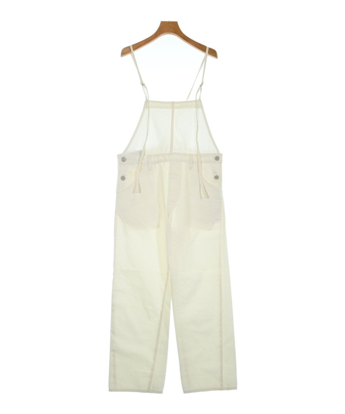 Whim Gazette（ウィムガゼット）オールインワン/サロペット 白 サイズ