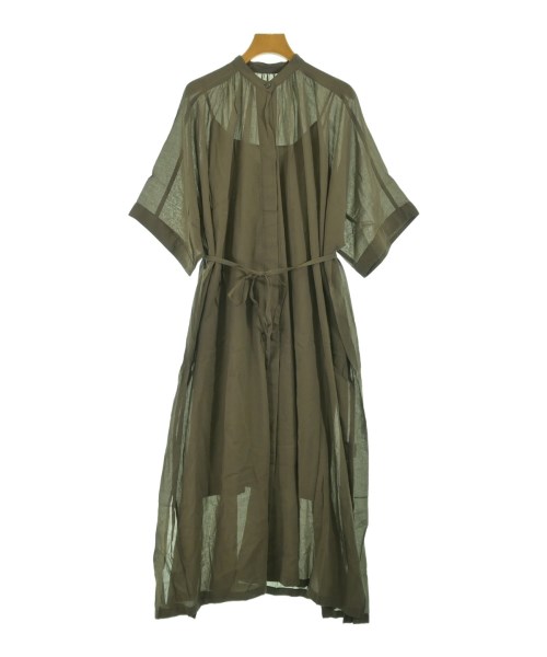 Whim Gazette(ウィムガゼット)シャツワンピース 茶 サイズ:F/2200644739627