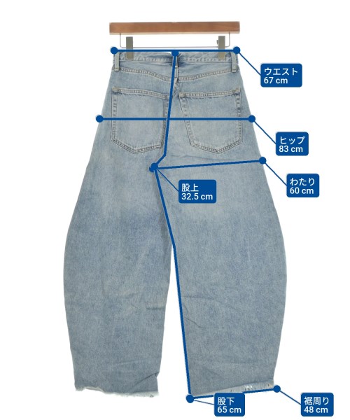 Whim Gazette（ウィムガゼット）デニムパンツ 紺 サイズ:36(S位) レディース/2200644772051