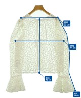 Whim Gazette（ウィムガゼット）ブラウス 白 サイズ:F レディース/2200612135598