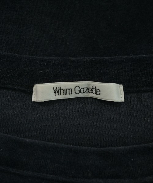 Whim Gazette（ウィムガゼット）Tシャツ・カットソー 黒 サイズ:F レディース/2200619963026