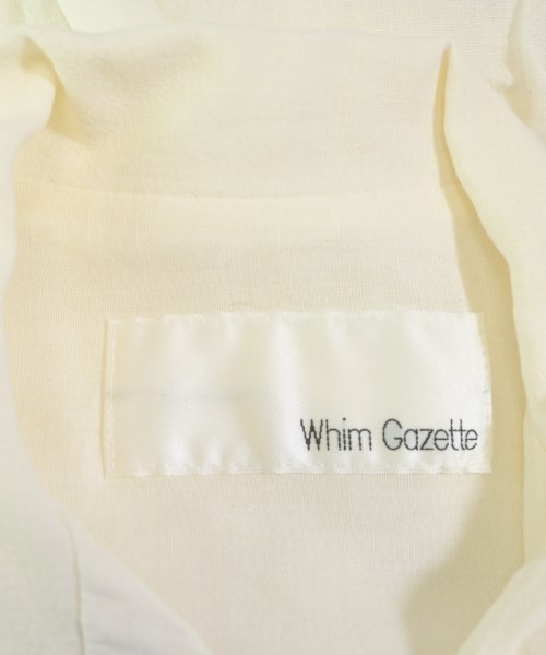 Whim Gazette（ウィムガゼット）カジュアルシャツ 白 サイズ:F レディース/2200613539036