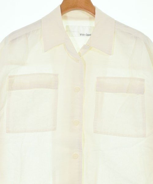 Whim Gazette（ウィムガゼット）カジュアルシャツ 白 サイズ:F レディース/2200613539036