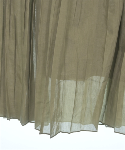 Whim Gazette（ウィムガゼット）ロング・マキシ丈スカート カーキ サイズ:F レディース/2200625741021