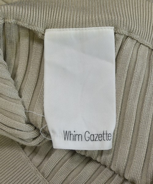 Whim Gazette（ウィムガゼット）ロング・マキシ丈スカート グレー サイズ:F レディース/2200612721050