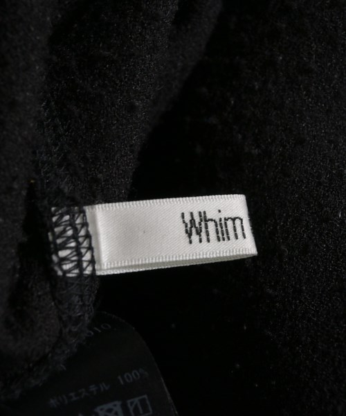 Whim Gazette（ウィムガゼット）カジュアルシャツ 黒 サイズ:F レディース/2200616515082