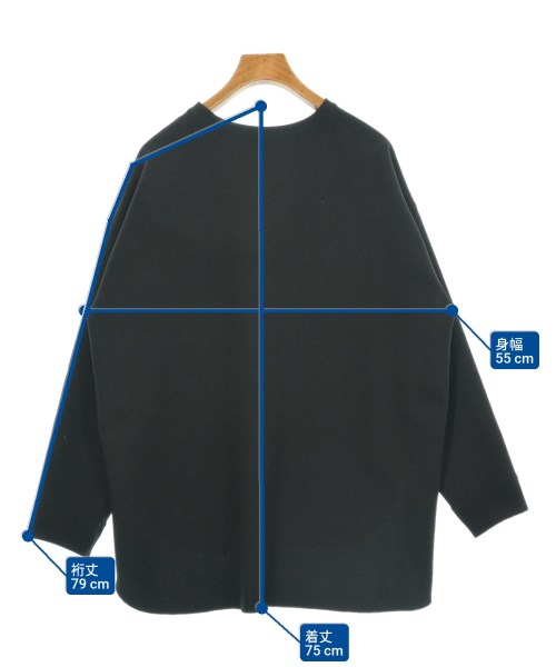 Whim Gazette（ウィムガゼット）Tシャツ・カットソー 黒 サイズ:36(S位) レディース/2200616515464