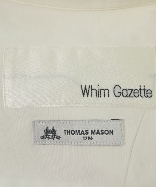 Whim Gazette（ウィムガゼット）カジュアルシャツ 白 サイズ:F レディース/2200631344032