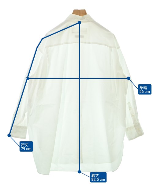 Whim Gazette（ウィムガゼット）カジュアルシャツ 白 サイズ:F レディース/2200631344032