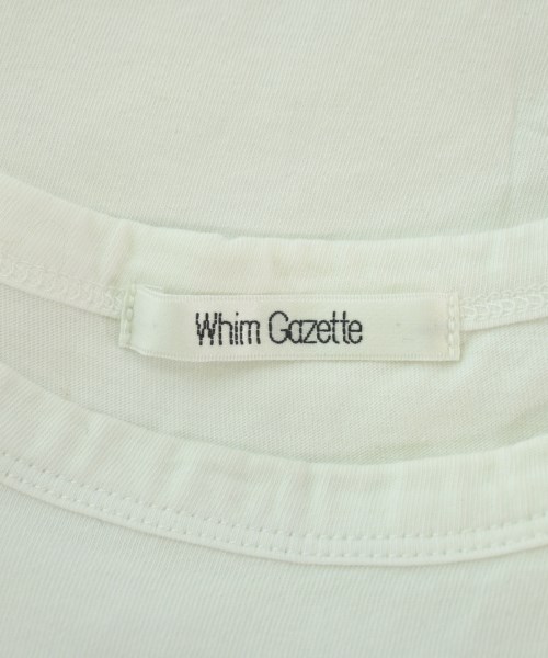 Whim Gazette（ウィムガゼット）ノースリーブ 白 サイズ:F レディース/2200620000185