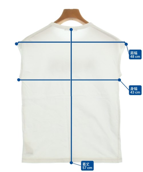 Whim Gazette（ウィムガゼット）ノースリーブ 白 サイズ:F レディース/2200620000185