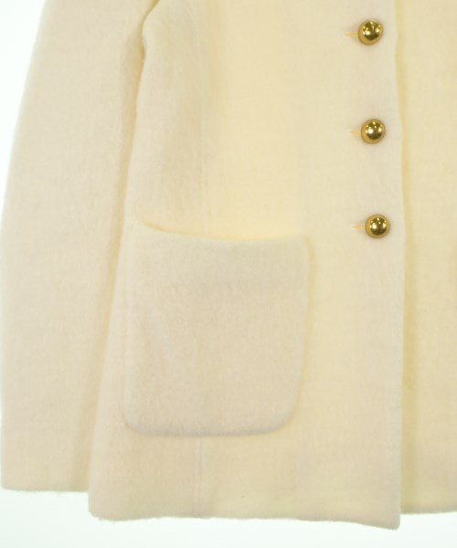 Whim Gazette（ウィムガゼット）チェスターコート 白 サイズ:F レディース/2200619553012